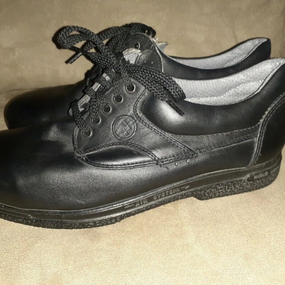 J.B. GOODHUE CANADA-Steel Toe Dress Work Shoes-Black Leather-Size 10.5E-NWOB - Picture 2 of 8